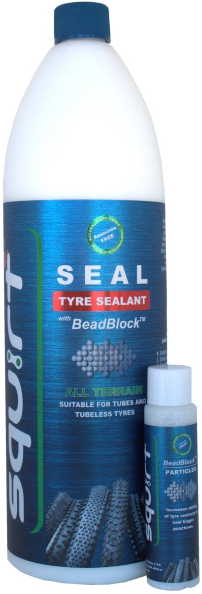 Squirt Sealant Seal Tyre Tubeless 1000 Ml Blauw/wit