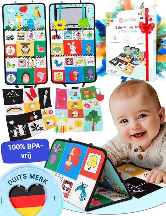 Jeu D'éveil Infantino éléphant Miroir Pour Siège Auto