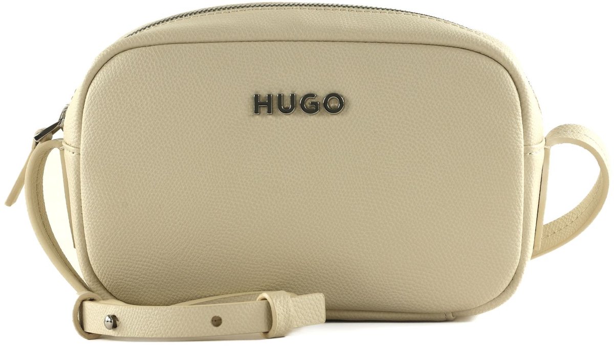 HUGO Schoudertas Chris Crossbody Bag Cream White Crème