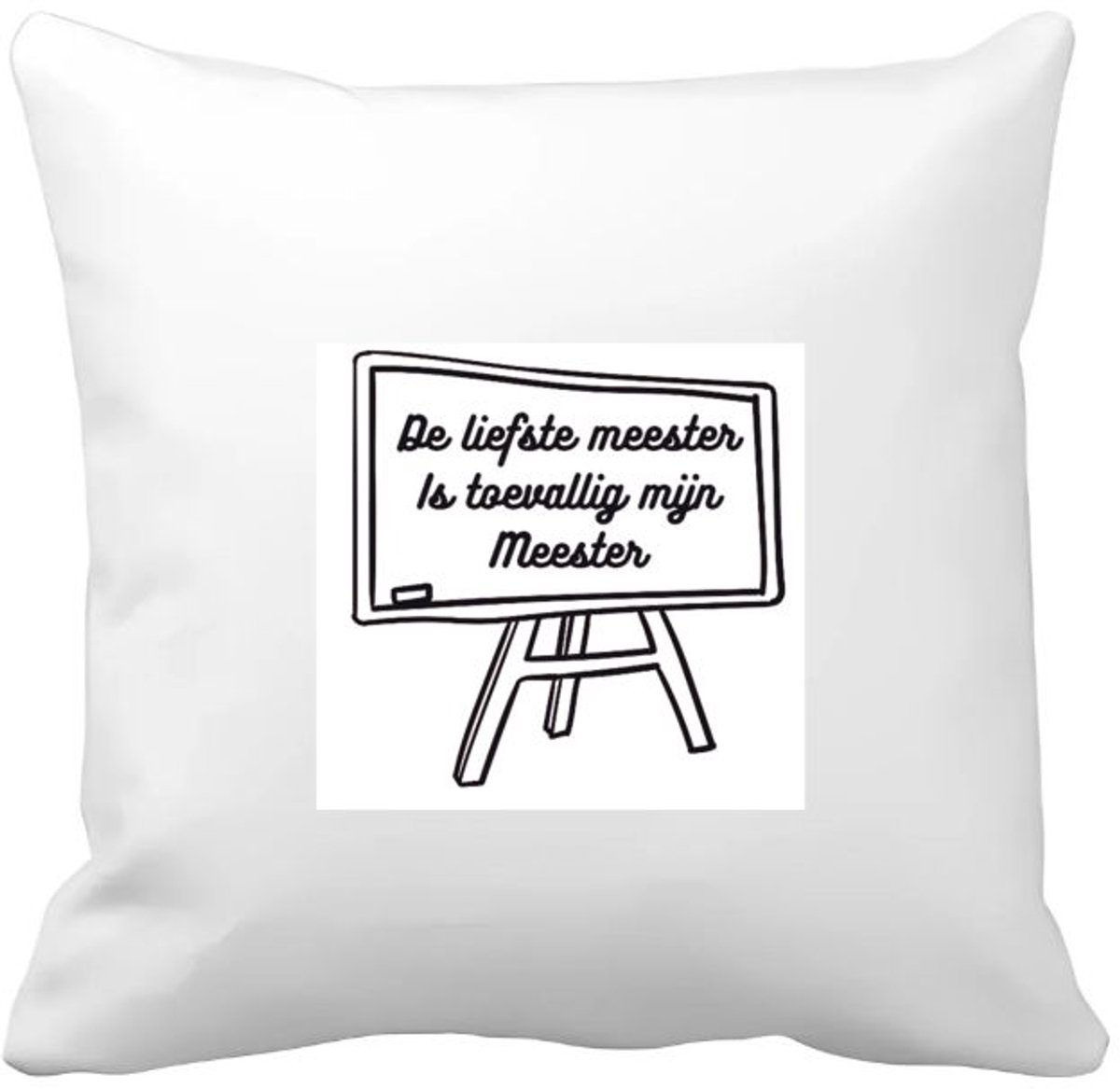 Akyol de liefste meester is toevallig mijn meester Kussen hoes - Meester - meester - leraar - 40 bij 40 cm Multicolor