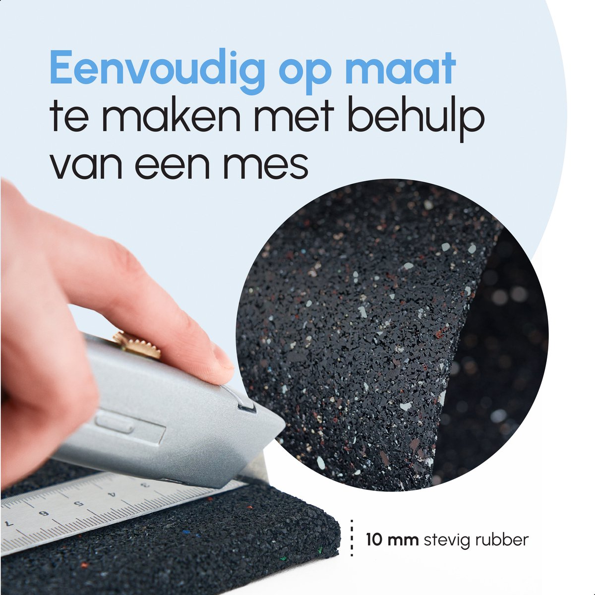 Bodo® Anti Trillingsmat Wasmachine en droger - 60x60x1cm — afbeelding 7