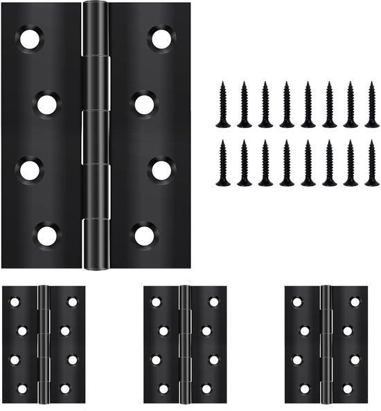 deurscharnieren set van 4 (RVS of zwart) Jeep Wrangler YJ | | Jeep specialist deurscharnieren set van 4 (RVS of zwart) Jeep Wrangler YJ | | Jeep specialist