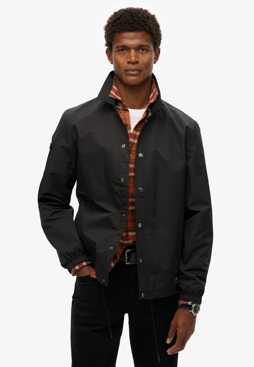 Superdry Surplus Otto Coachjas Heren Buitenjassen Zwart