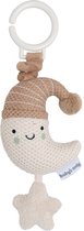Baby's Only Trilmaantje Heaven - Reisspeelgoed - Speelgoed voor onderweg - Trilfiguur - Maxi-cosi speelgoed - Buggy speelgoed - Clay/Warm Linen