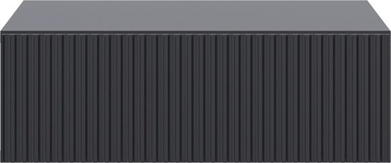 Selsey Veldio - Wand nachtkastje 50 cm - Zwart