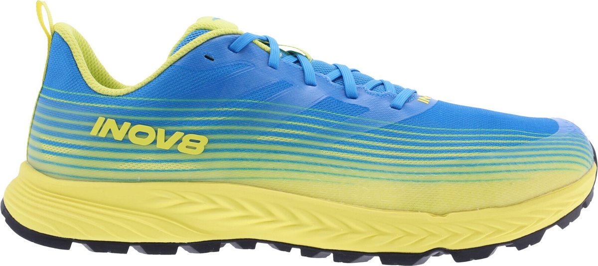 Inov-8 Inov8 Trailfly Speed Brede Trailschoenen Blauw Man