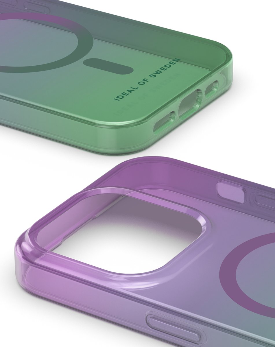 iDeal of Sweden Clear Case MagSafe iPhone 15 Pro Fluorite Ombre