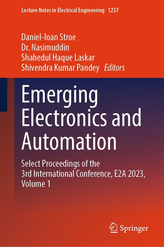 Springer Nature Proceedings excluding Computer Science - Eme ... - cover
