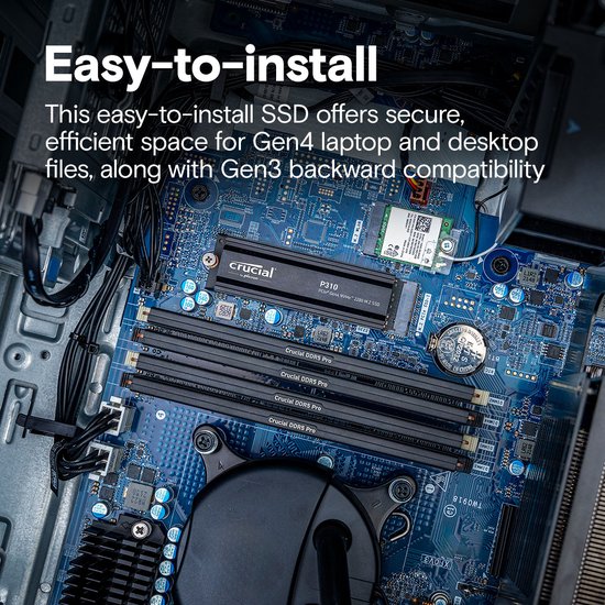 Crucial P310 1 TB M.2 PCI Express 4.0 NVMe van Crucial — afbeelding 4