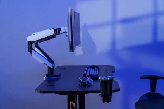 Dual Monitor Mount RGB | 20kg | Geschikt tot 35 Inch monitoren en 20 kilogram