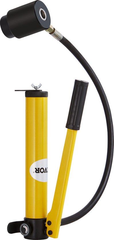 VEVOR Set met moeren voor hydraulische boormachine, verwisselbaar, 1,27 cm, 1,9 cm, 2,54 cm, 3,18 cm, accessoires voor hydraulische boor, staal 40 Cr, slakkensplitsing