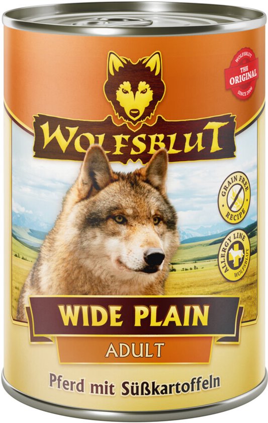 Wolfsblut Wide Plain Adult - 6 x 395 gr - Voordeelverpakking