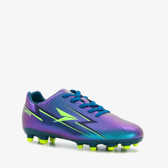 Dutchy Pitch MG kinder voetbalschoenen blauw - Maat 39 - Uitneembare zool