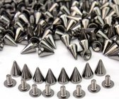 Holle klinknagels, 6-9 mm, zilver, 12 stuks - België