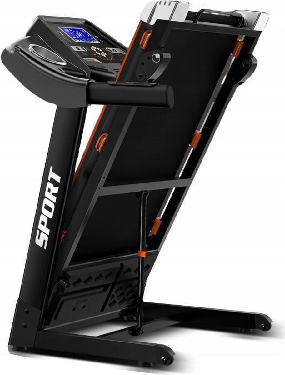 Afbeelding 3 van Viking Sports Loopband - Inklapbaar - Zwart - Met Hartslagfunctie & Twister