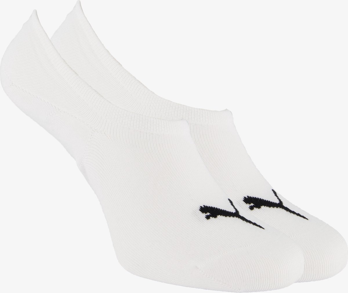 PUMA ACCESSOIRES puma unisex footie 2p high cut Kousevoetje heren Wit
