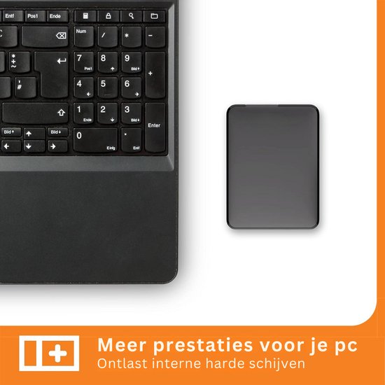 ApexArte® Externe Harde Schijf 2 TB - Zwart van Merkloos — afbeelding 2
