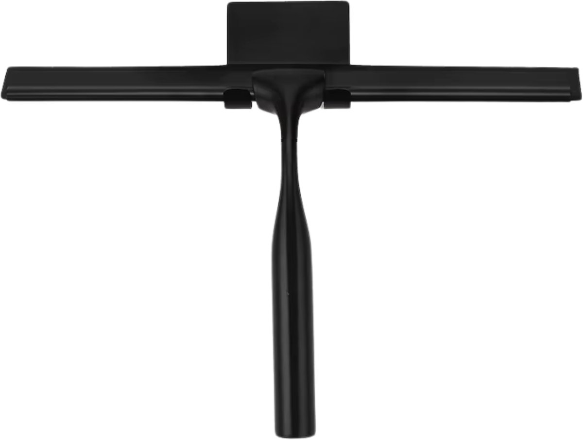 Oneproduct Raamwisser - Douche Trekker - Douchewisser - Raamtrekker - Ramen Reiniger - Badkamer Accessoires - Tegelwisser - Zwart