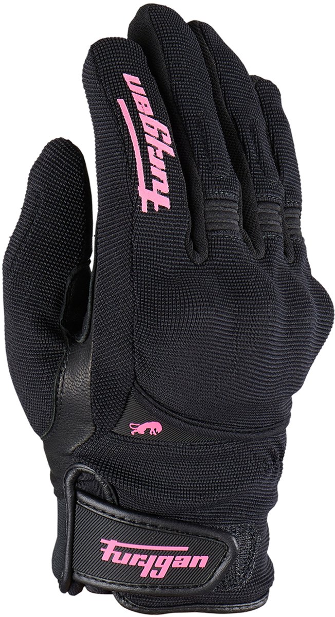Furygan Jet Dames All Season D3O Zwart Roze - Handschoen