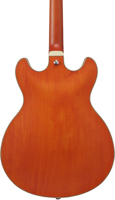 Guitarra Eléctrica Ibanez Af75g-bkf Negro Mate Hollow Body Diestro