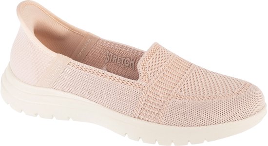 Skechers Slip-Ins On The Go Flex - Camellia, Femme, Beige, Chaussures pour femmes, pointure : 40
