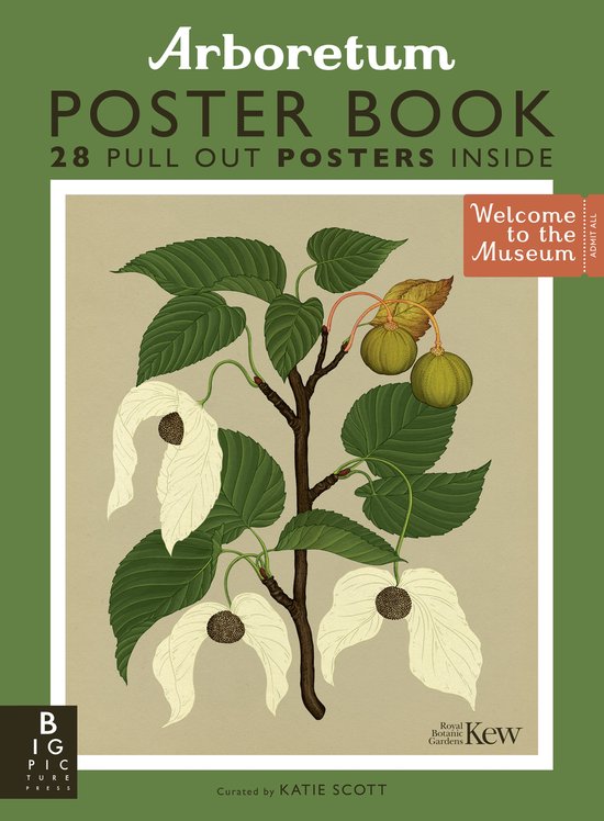 Welcome To The Museum- Arboretum Poster Book - cover