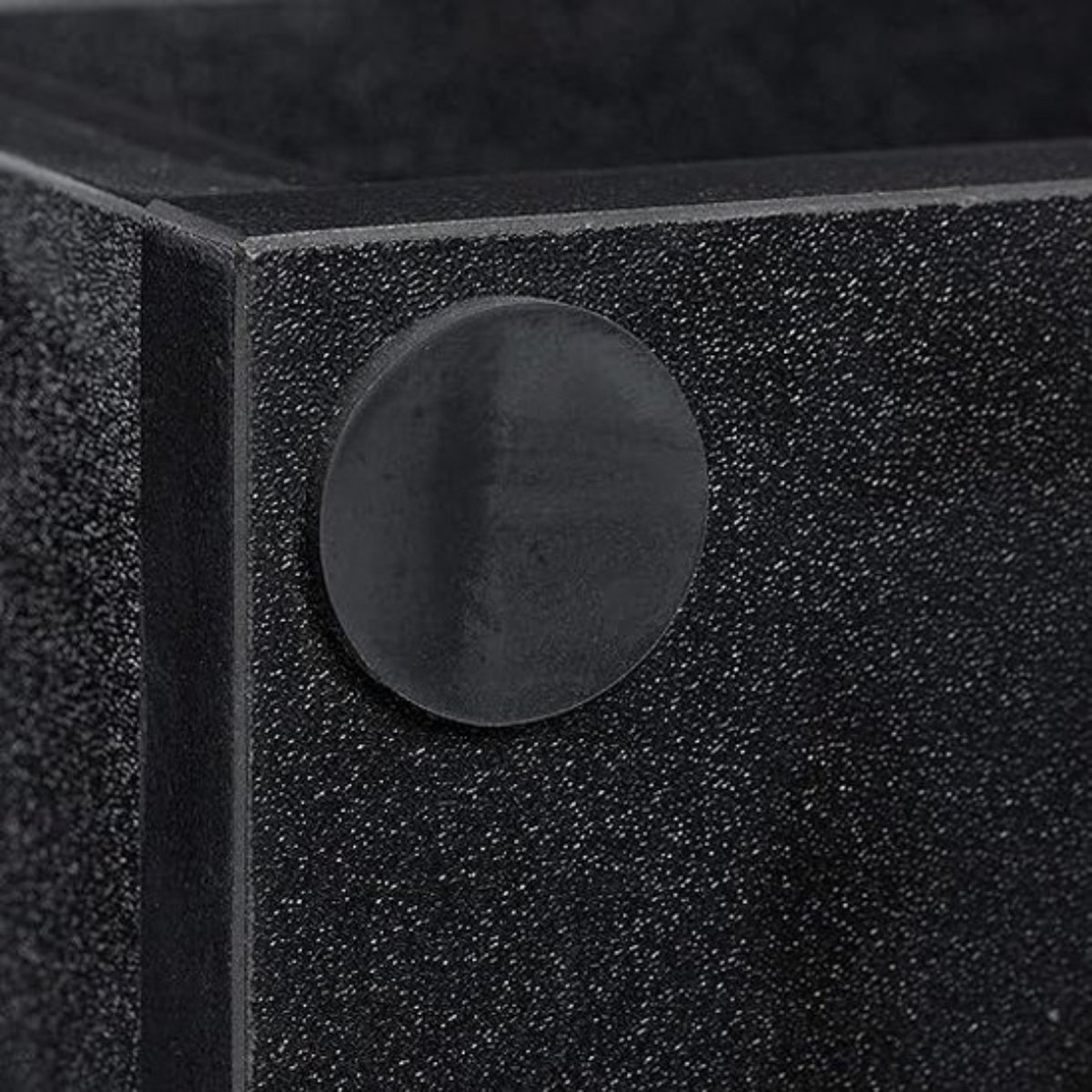 Jardinière Lit Surélevé Plantes Fleurs Jardin 80 X 40 X 71 Cm Polypropylene Noir 02 0000950
