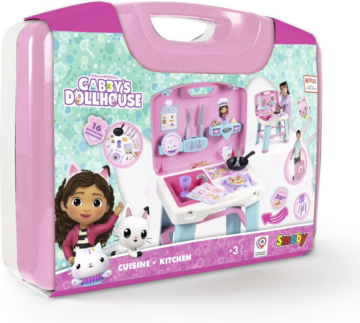 Smoby - Gabby's Dollhouse - Gabby's Keuken - Vanaf 3 jaar. — afbeelding 10