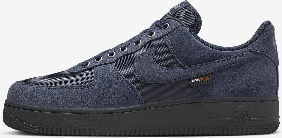 Nike Nike Air Force 1 ’07 “”Dark Obsidian”” Sneakers Heren Blauw