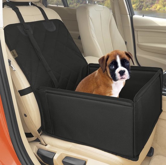 Siège Auto Pour Chien - Siège Auto Respirant Et Lavable Pour Petits Animaux Boite De Transport Pliable Dimensions Stables Deplie 99079672