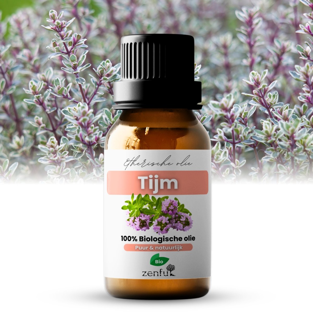 Goedkoopste Tijm etherische olie - 100 biologisch & puur - natuurlijk - 5ml
