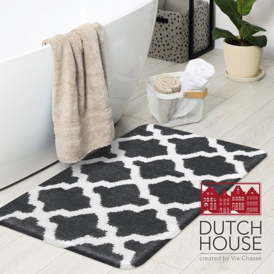 KAYOOM Vloerkleed Terazzo 500 antraciet/ivoor 120x170 cm kopen