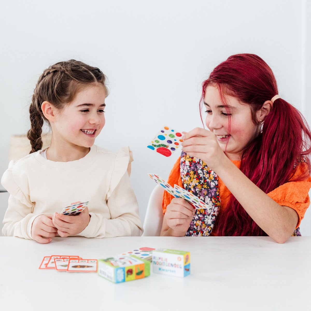 Rupsje Nooitgenoeg kwartet - educatief spel cadeautip vakantie - 32 kaarten, 8 kwartetten - vanaf 3 jaar - Bambolino Toys — afbeelding 5