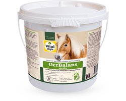 VITALstyle Oerbalans - Paarden Supplement - Poeder - Dé Vitaminen- En Mineralenbalancer Met De Kracht Van De Natuur - Met o.a. Brandnetel & Mariadistel - 4 kg