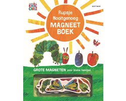Omslag van Rupsje Nooitgenoeg - Rupsje Nooitgenoeg magneetboek
