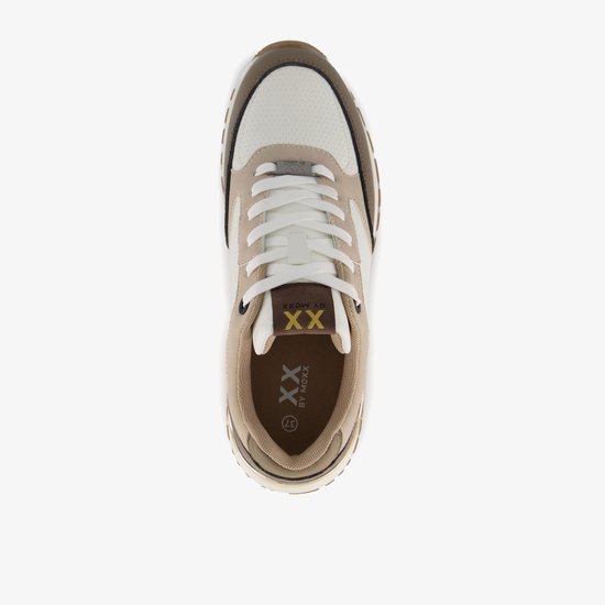 XX by Mexx dames sneakers bruin wit Maat 39 Uitneembare zool bol