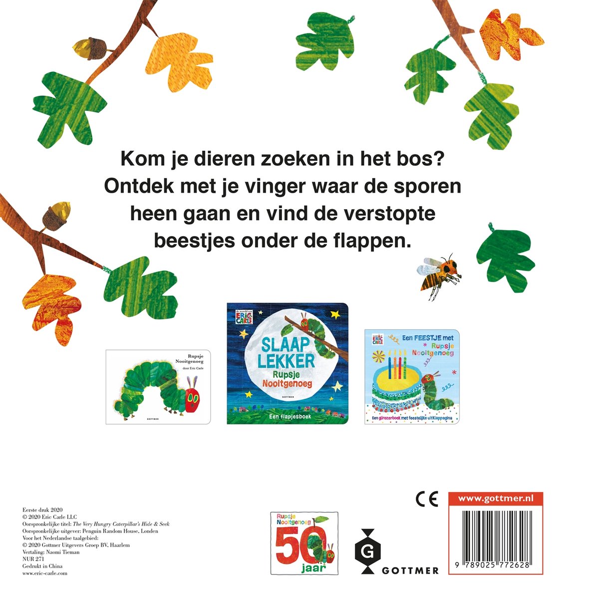 Rupsje Nooitgenoeg - Zoek & Vind - back cover