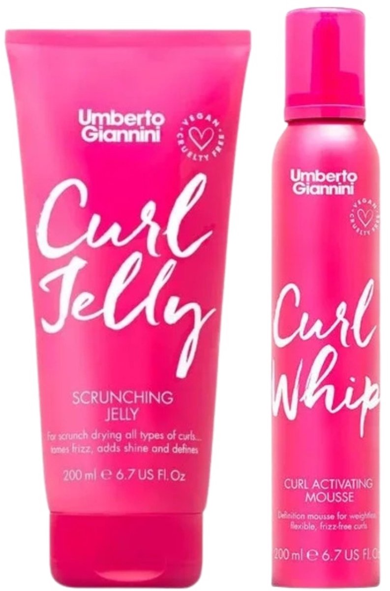 Umberto Giannini - Curl Jelly Styling Duo - 200+200ml