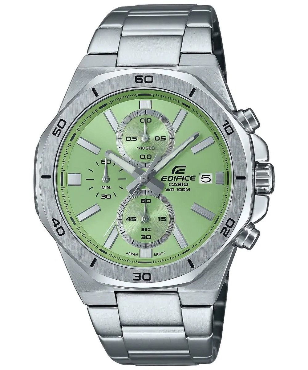 Casio Edifice EFV-640D-3AVUEF Horloge - Staal - Zilverkleurig - Ø 44 mm