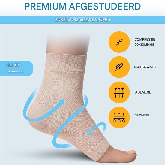 KuaiLu Recovery Sandalen Heren Comfortabele Plantaire Fasciitis Slippers Orthopedische Open Teen Heren Sport Slippers Lichtgewicht Badslippers Badslippers Zomer Strand Badsandalen Blauw Wit 45