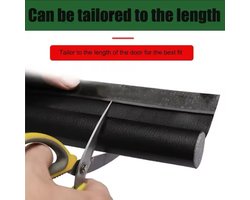 Tochtstrip voor Deur – Isolatie & Geluidsisolatie – Op Maat te Maken – Houdt Ongedierte Buiten – Gemakkelijk te Installeren - B4.2