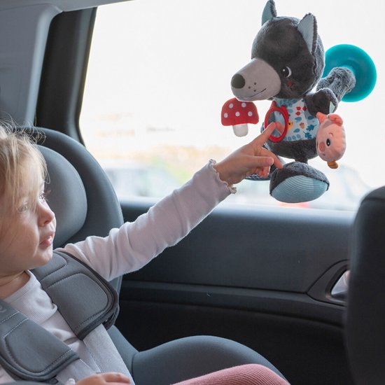 Lilliputiens - Nomade Activiteitenknuffel Louis - Gemakkelijk Te Bevestigen Door Zuignap - Knuffel Met Verschillende Activiteiten - Geschikt Vanaf 6 Maanden van Lilliputiens — afbeelding 4
