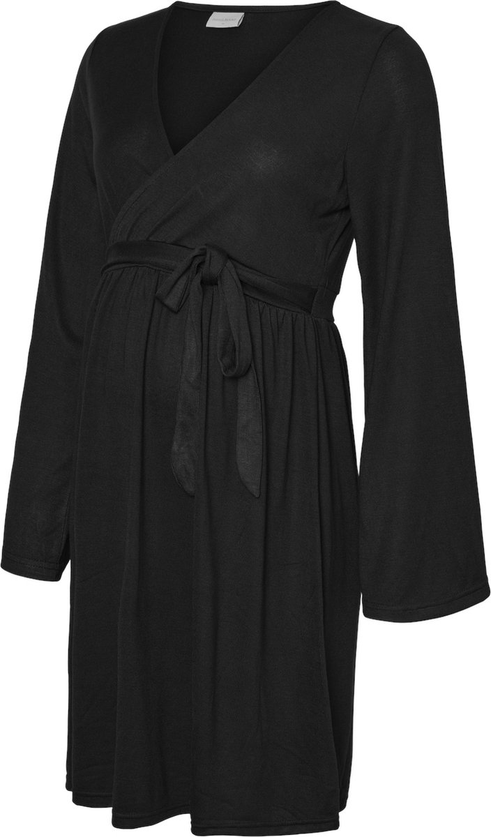 Mamalicious Mama Licious Jurk MLMAEVE Zwangerschapsjurk Black