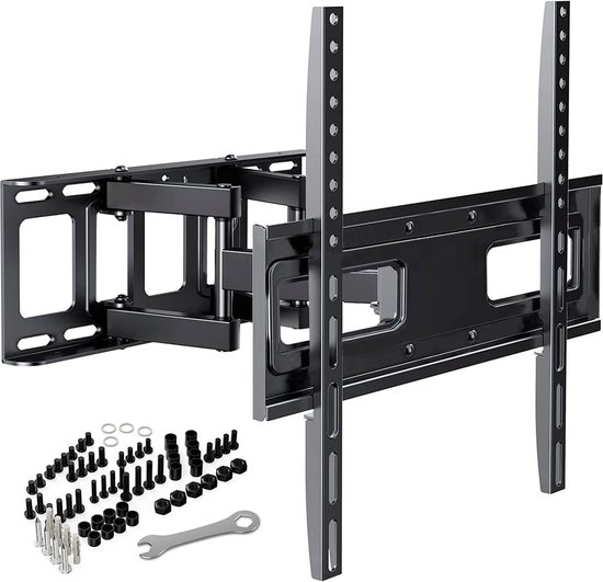 HOME VISION Heavy Duty vaste tv-muurbeugel voor de meeste 32-86 inch platte schermen, Max VESA 600 x 400 mm tot 75 kg, universele slanke tv-houder, ruimtebesparend HV8601 HOME VISION Heavy Duty vaste tv-muurbeugel voor de meeste 32-86 inch platte schermen, Max VESA 600 x 400 mm tot 75 kg, universele slanke tv-houder, ruimtebesparend HV8601