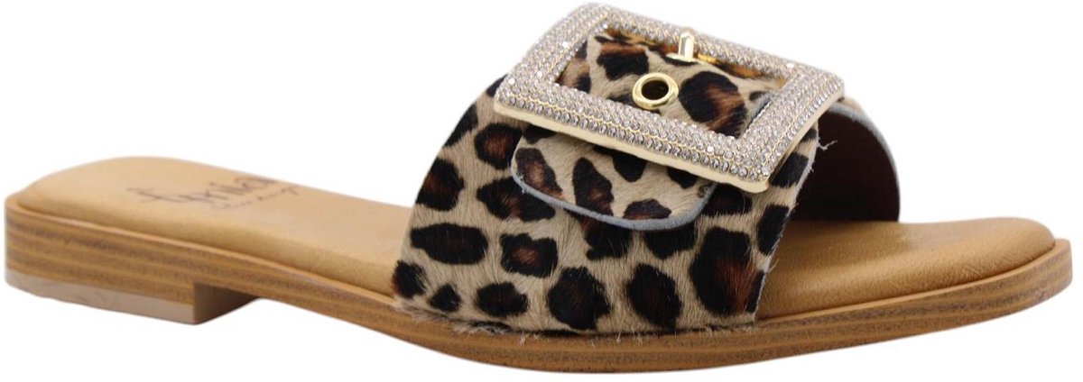 E Mia - Schoenen - Leopard Print - Vrouwen - Maat 37 -