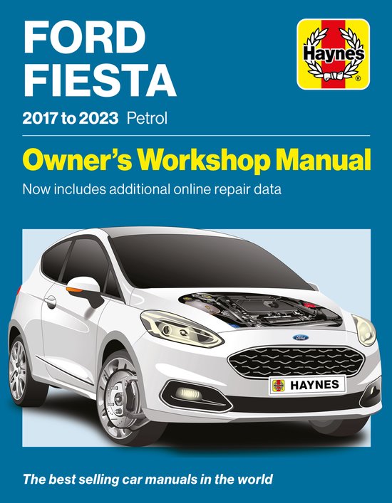 Ford Fiesta 2017 to 2023 Petrol - cover