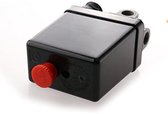Luchtpompdrukschakelaar - Schakelaar compressor - Viergatsschakelaar - Luchtcompressor Drukschakelaar Regelklep - 240V AC 20A 175 PSI 12 Bar 4 poorten - Olievrije stille luchtcompressor Luchtpompaccessoires - Automatische drukschakelaar Verticaal