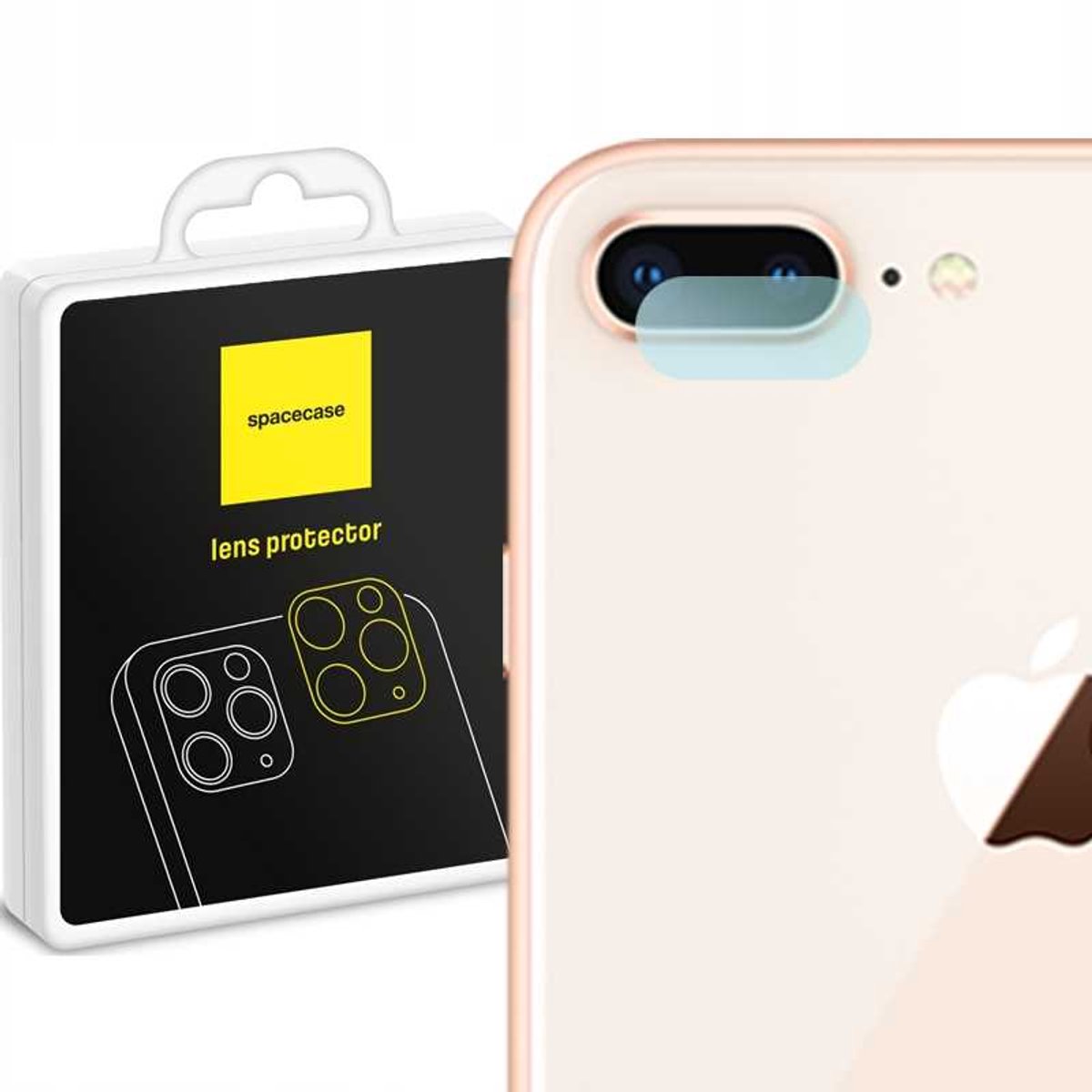 Spacecase Cameraglas Van Gehard Glas Voor Iphone 7 8 Plus Bescherming