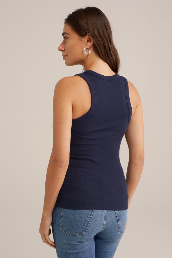 WE Fashion Débardeur femme côtelé