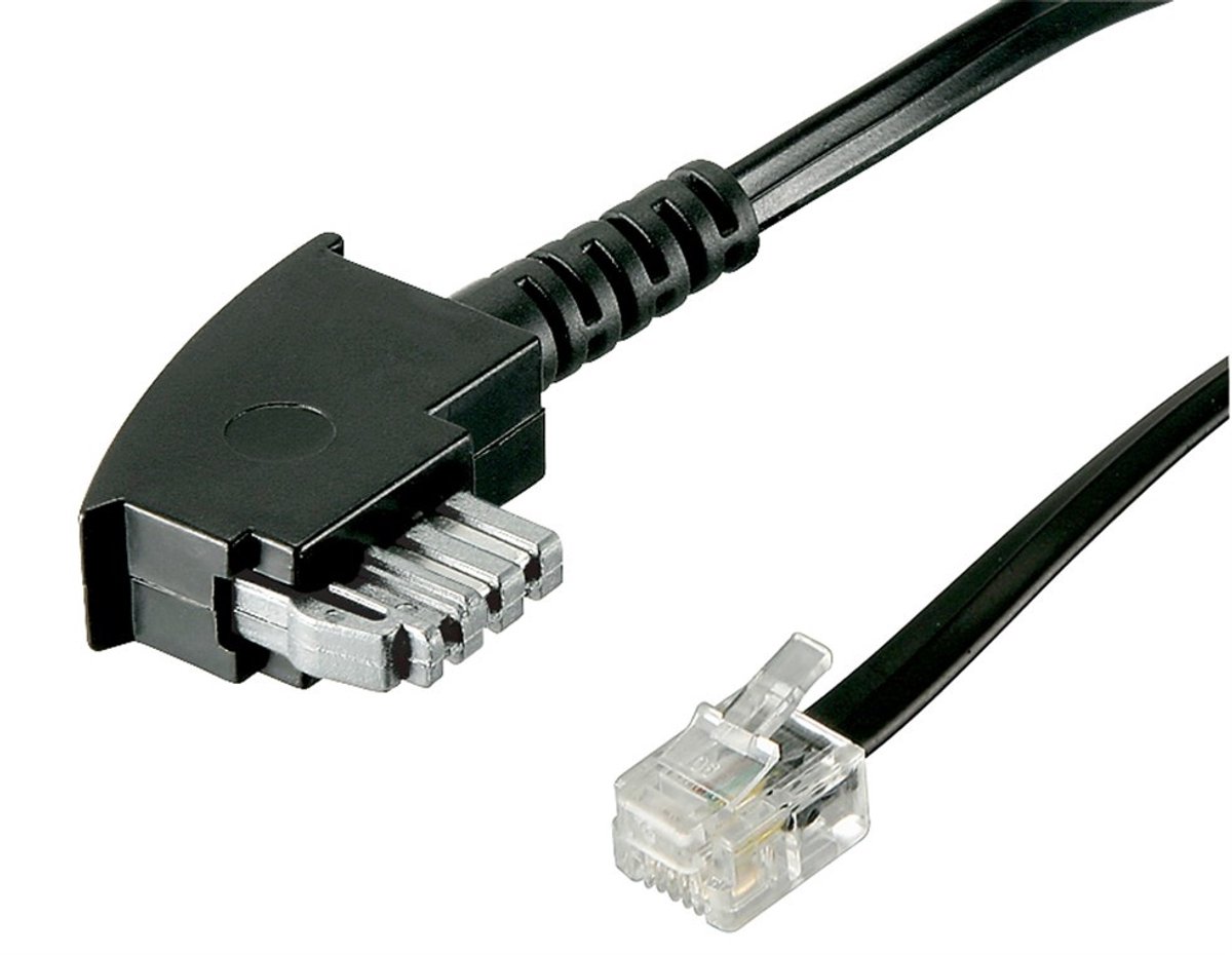 Goobay TAE-N Cable (International Pinout) 4-Pin 6 m